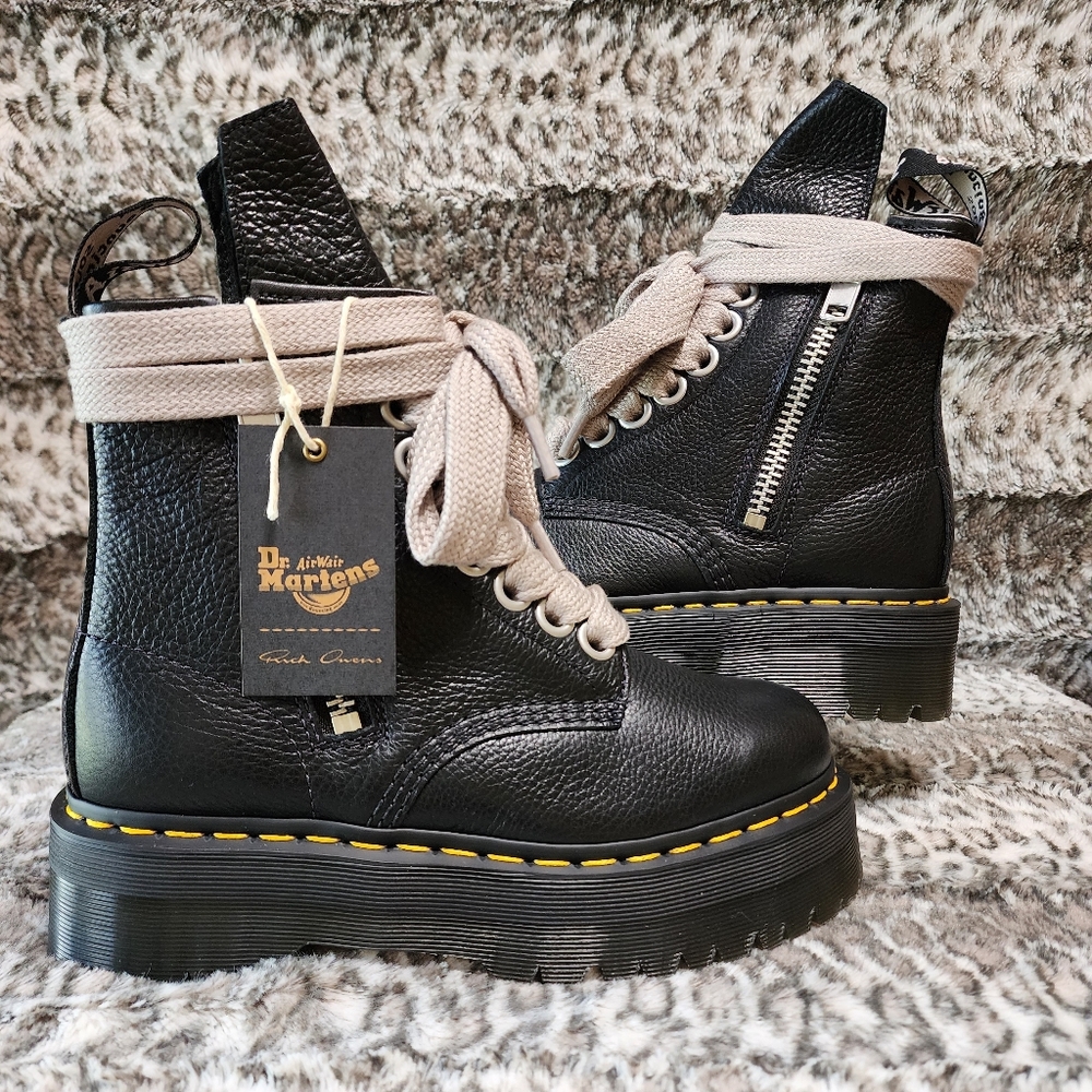 Dr. Martens Rick Owens Collaboration 1460 Quad - Picture 4 of 12